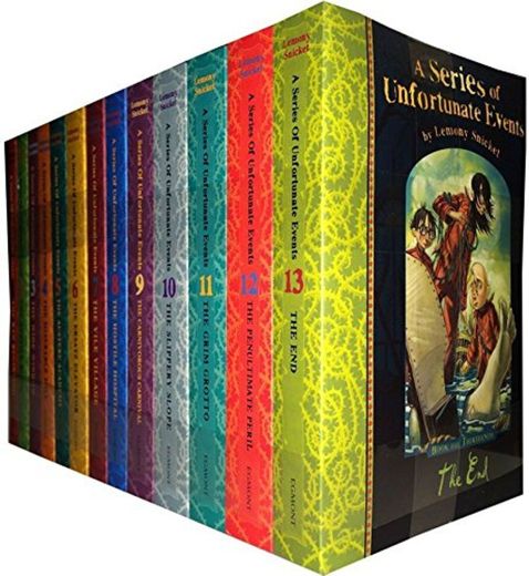 A Series of Unfortunate Events Collection 13 Books Set Pack RRPÂ£71.88 Bad