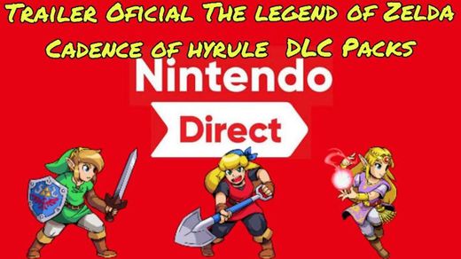 Nintendo Direct Trailer zelda candace Of hyrule DLC packs