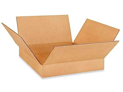 Caja de cartón con medidas de 36 x 36 x 5 cm