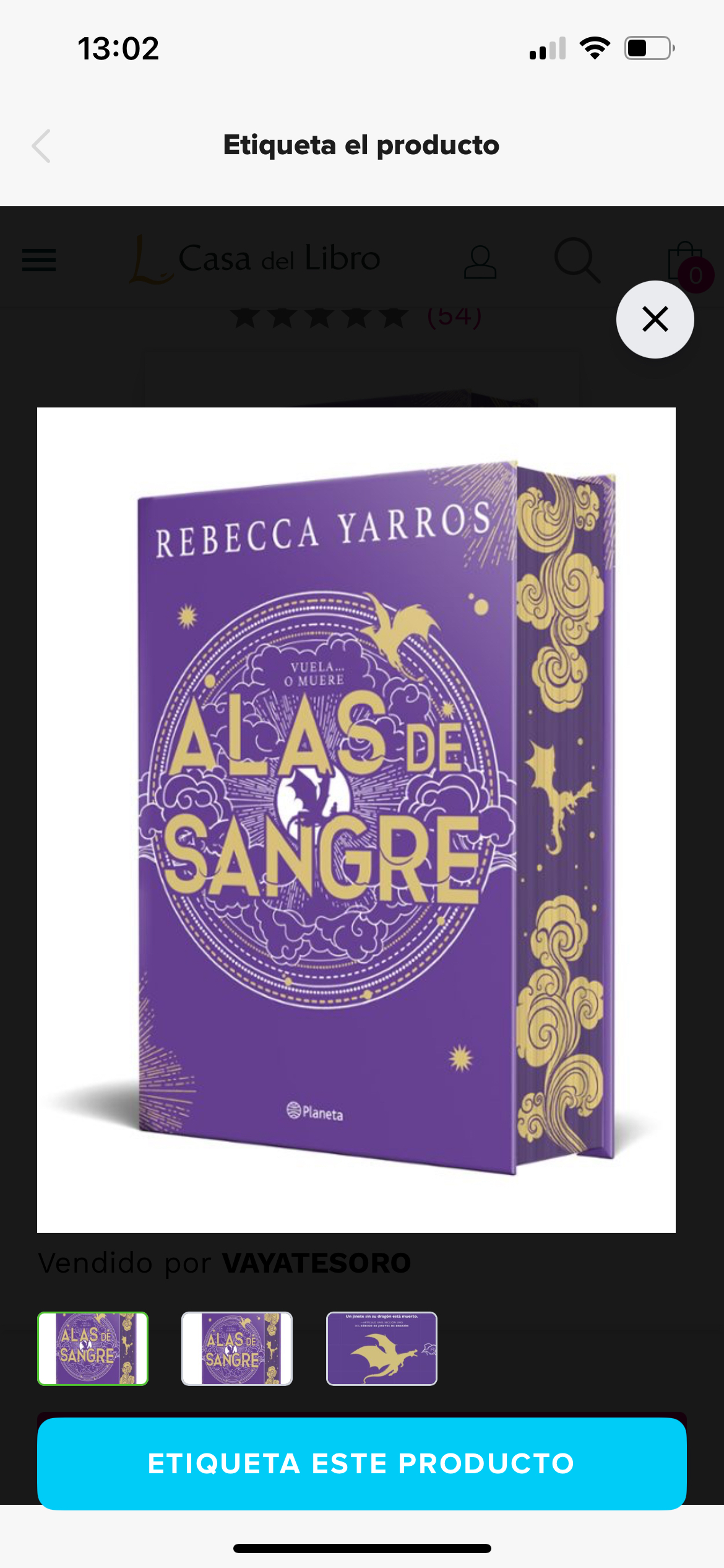 Libro Alas de sangre