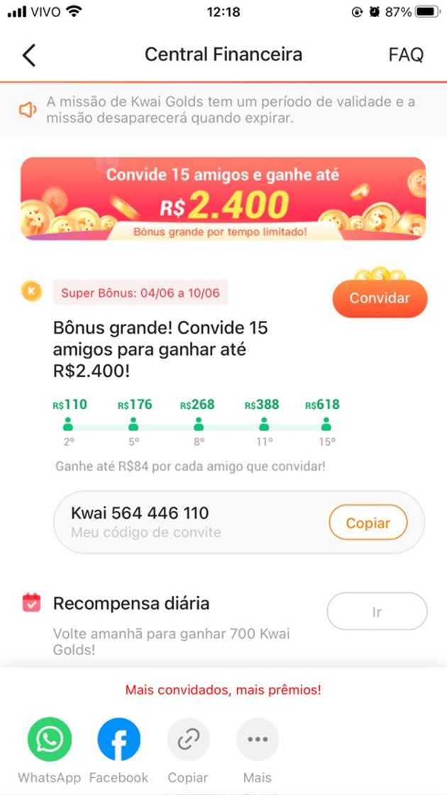 Moda Ganhe dinheiro em qualquer lugar onde vc esteja 💸