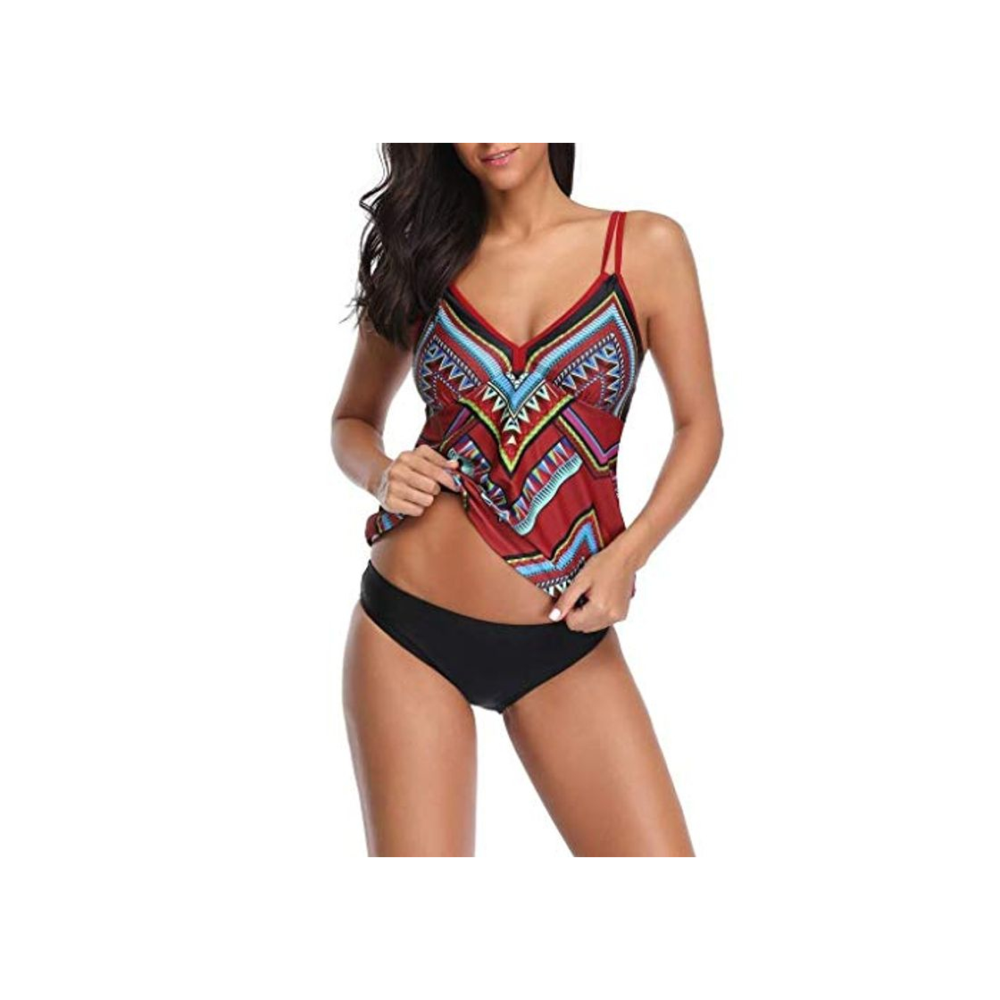 Fashion ABIKINI Traje de baño de Las Mujeres Empuja hacia Arriba del Bikini Caliente señoras de Las Mujeres Floral sin Respaldo de Fibra de poliéster Bikini Beach Lenceria Sexy