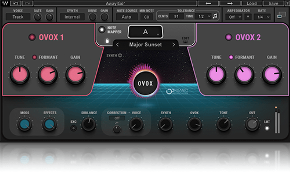 Productos OVox Vocal ReSynthesis