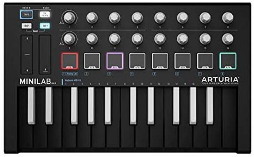 Arturia MiniLab MkII 25 Slim-Key Controller