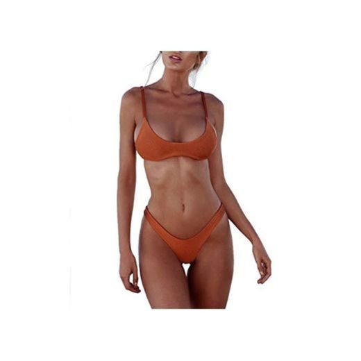 heekpek Bikini Mujer 2019 Push up con Relleno Bikini Bandeau para Mujer