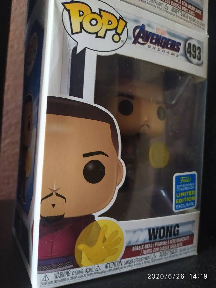 Game Funko Pop Avengers Endgame Wong