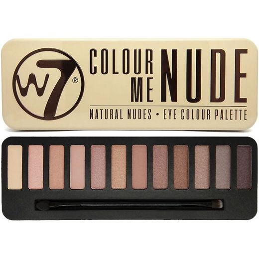 W7 In the Nude - Paleta de sombras de ojos