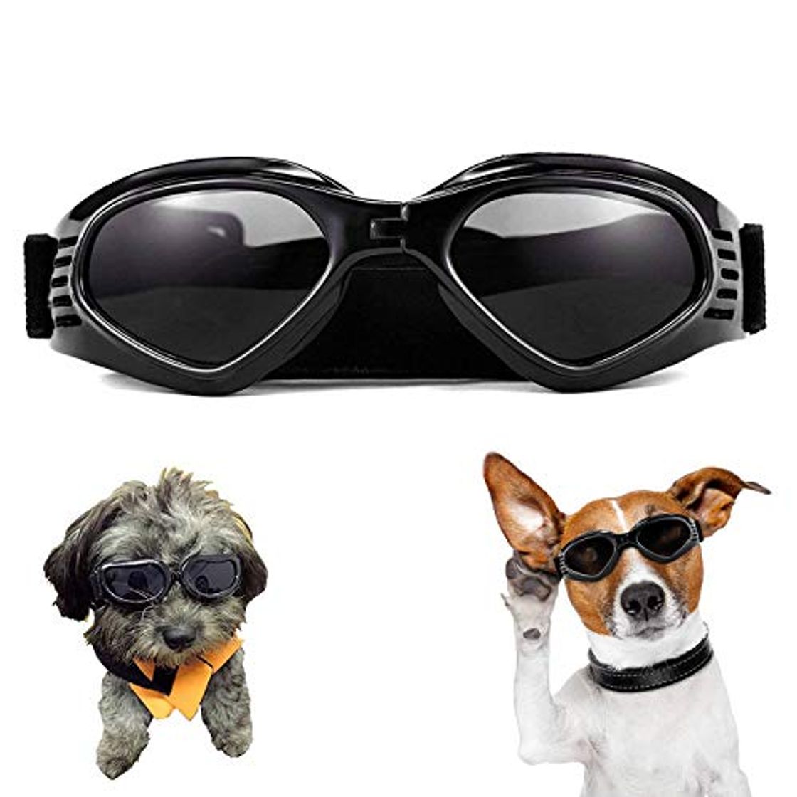 Producto XUNKE Gafas de Sol para Perros, Perro Gafas para Perros pequeños y