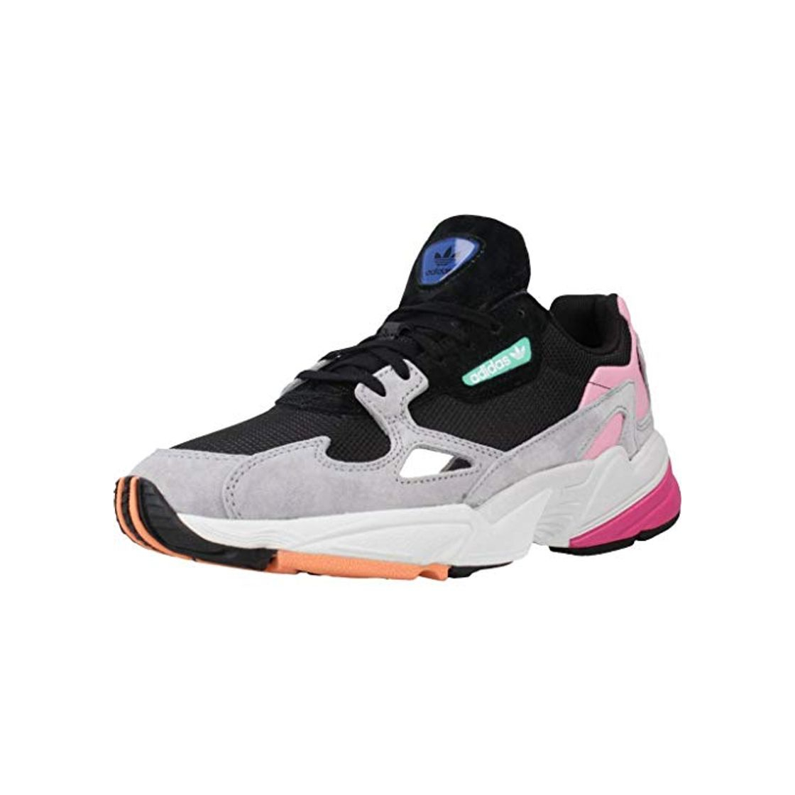 Fashion Adidas Falcon W, Zapatillas de Deporte para Mujer, Negro