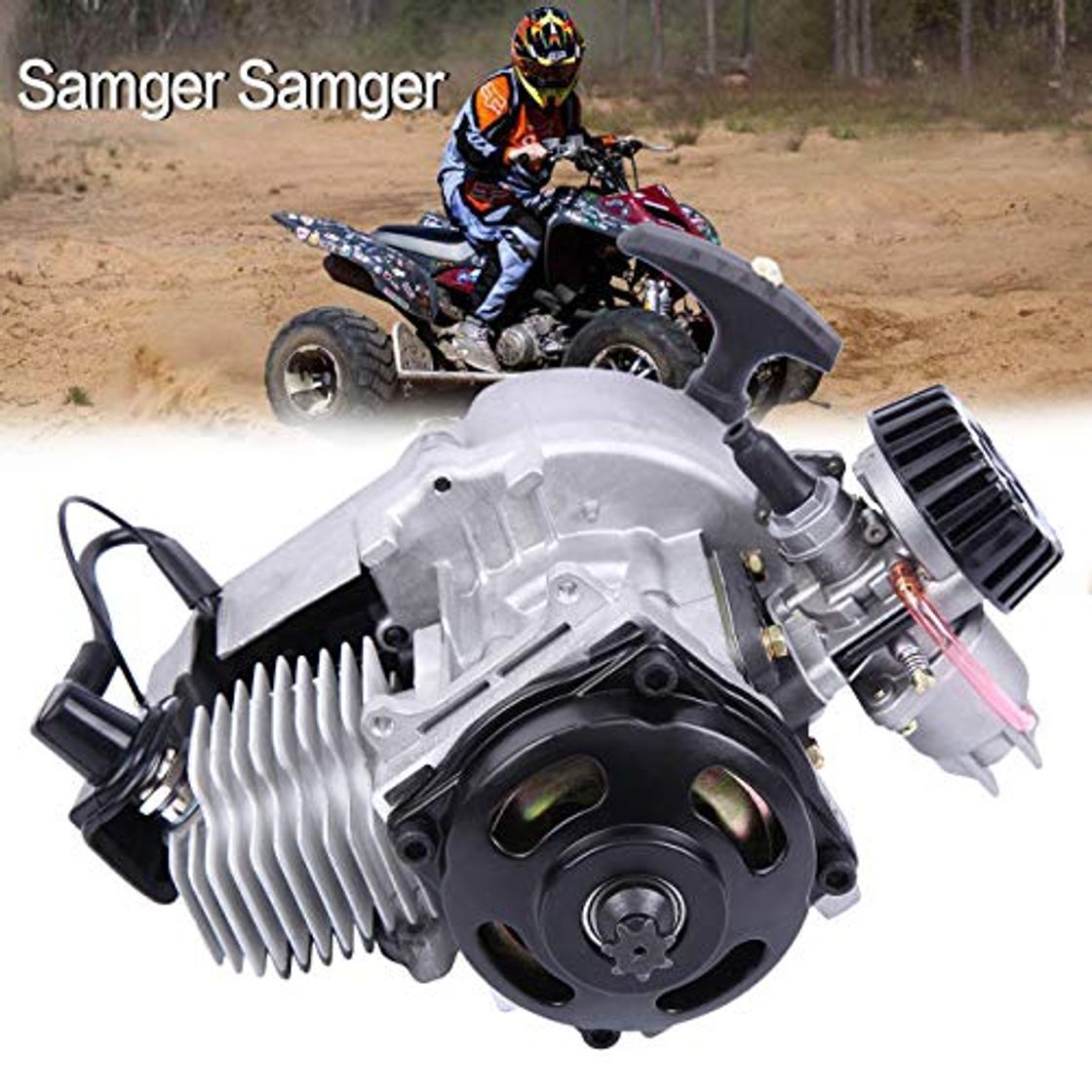 Producto Samger Samger 49cc 2 Tiempos Motor Inicio de retroceso para Gas Scooter Pocket bike Mini Choppers