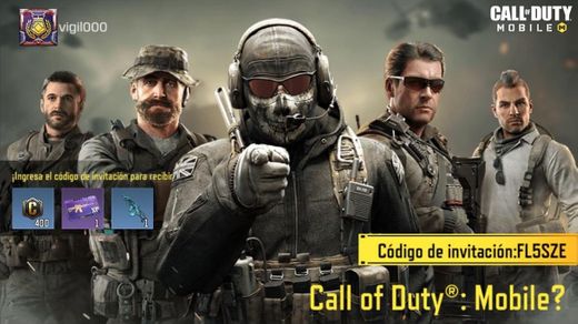 ¡Únete a la acción! ¡Únete a Call of Duty: Mobile!