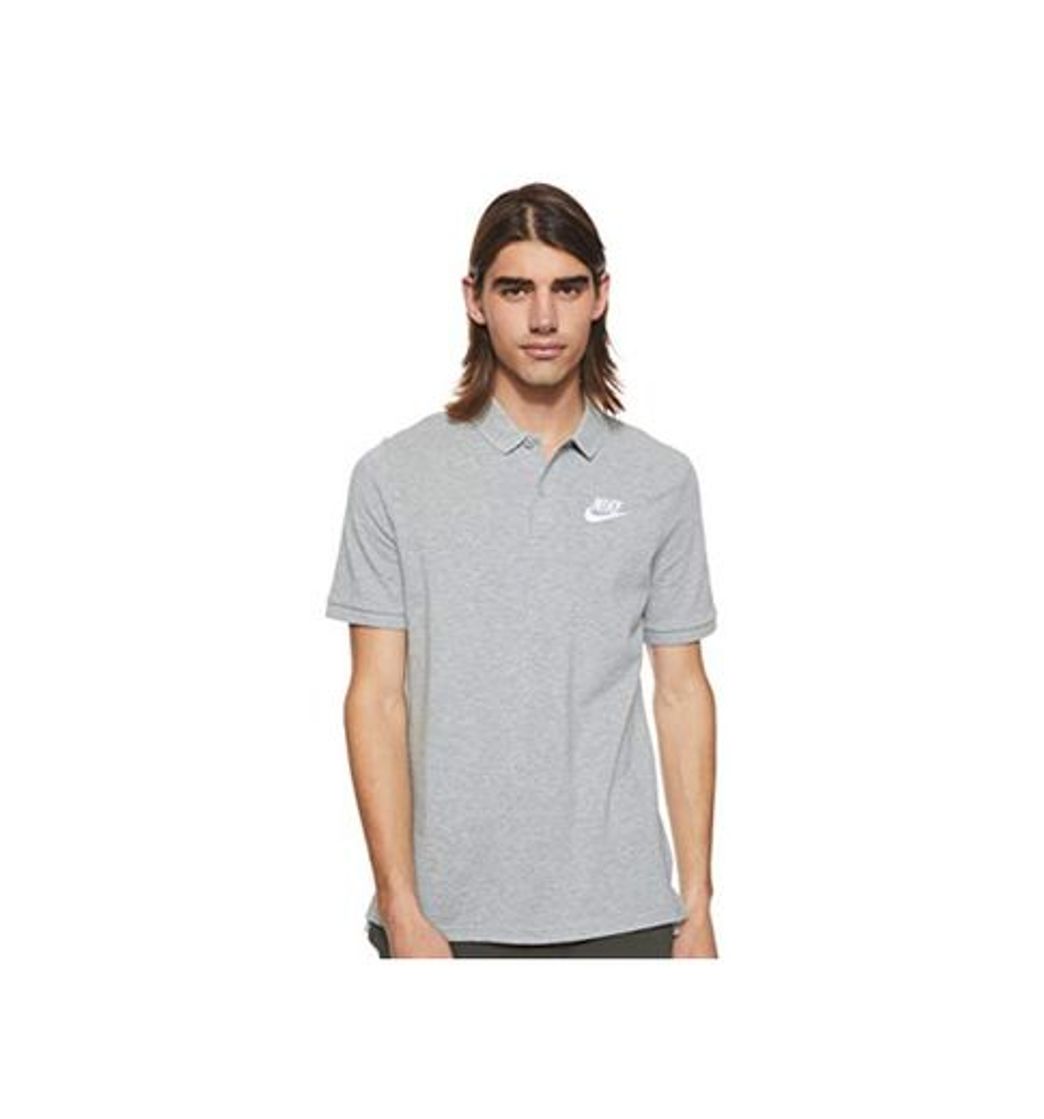 Productos NIKE M NSW CE Polo Matchup Pq Camiseta, Hombre, dk Grey Heather