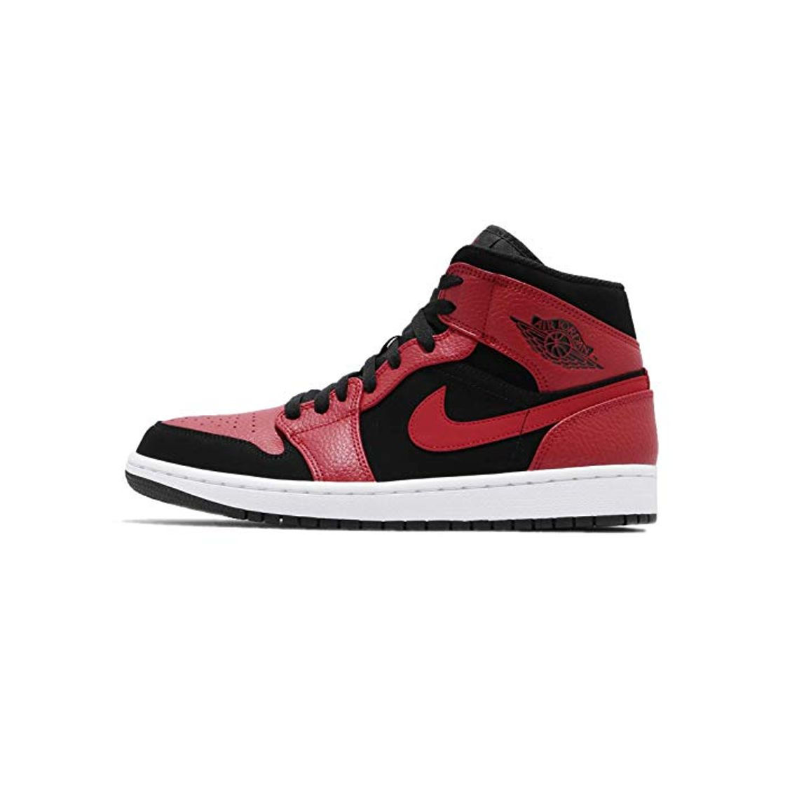 Moda Nike Air Jordan 1 Mid, Zapatos de Baloncesto para Hombre, Negro