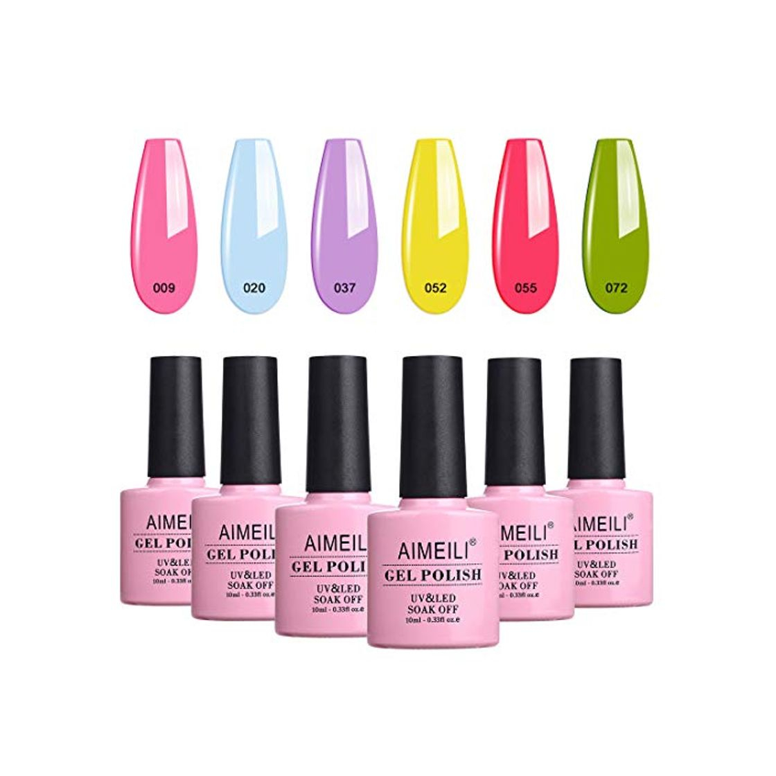 Product AIMEILI Esmalte Semipermanente Para Uñas Soak Off UV LED Uñas De Gel