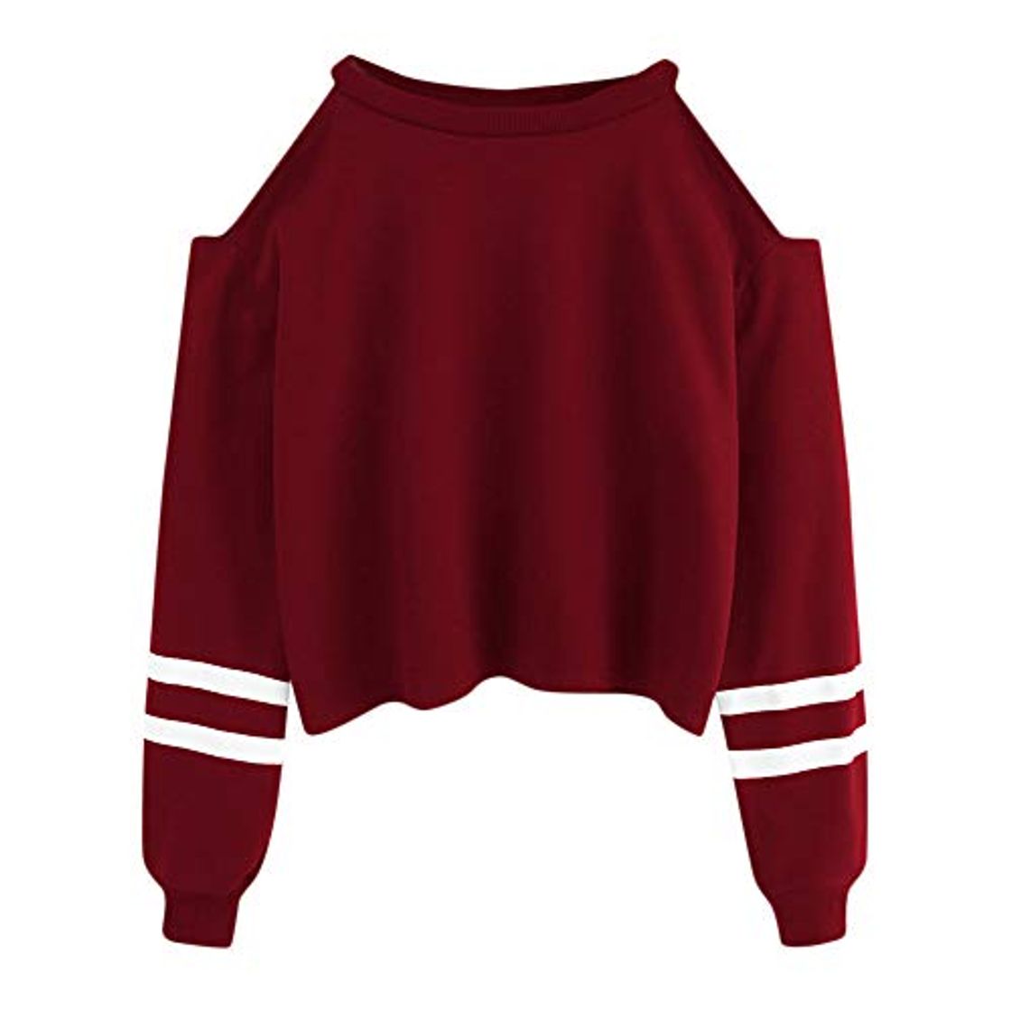 Social Sudaderas Sin Capucha Corta Tumblr Deporte Primavera Invierno para Mujer SUNNSEAN Camisetas Manga Largas Adolescentes Chicas Suéter Hoodie Hueco Tops Estampado Alfabeto Rebajas Talla Grande