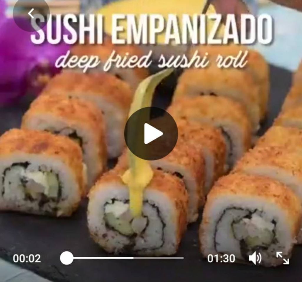 Fashion Sushi empanizado de camarón 