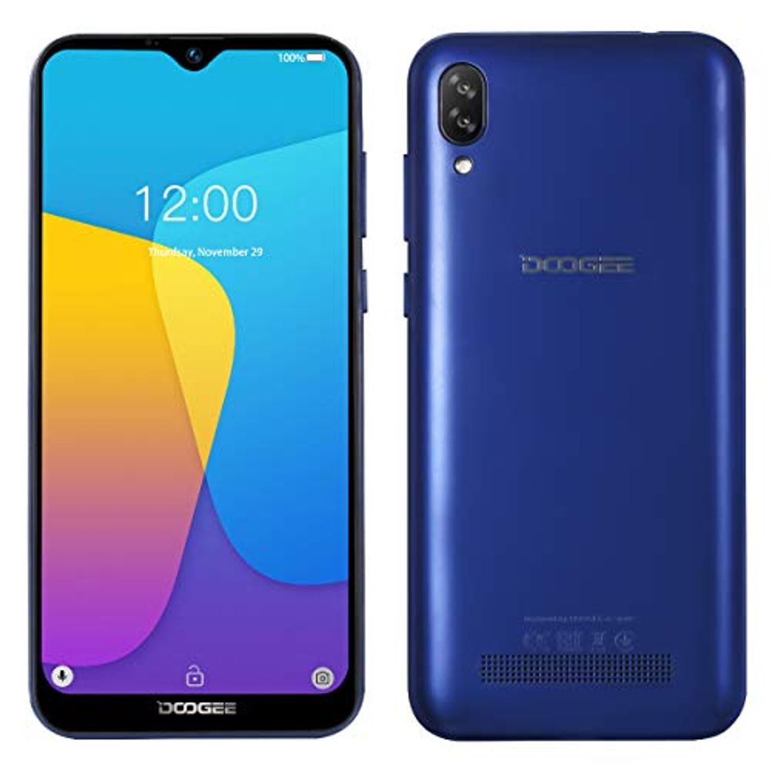 Product DOOGEE X90 Teléfono Móvil Libre – 6.1" Pantalla Completa Waterdrop