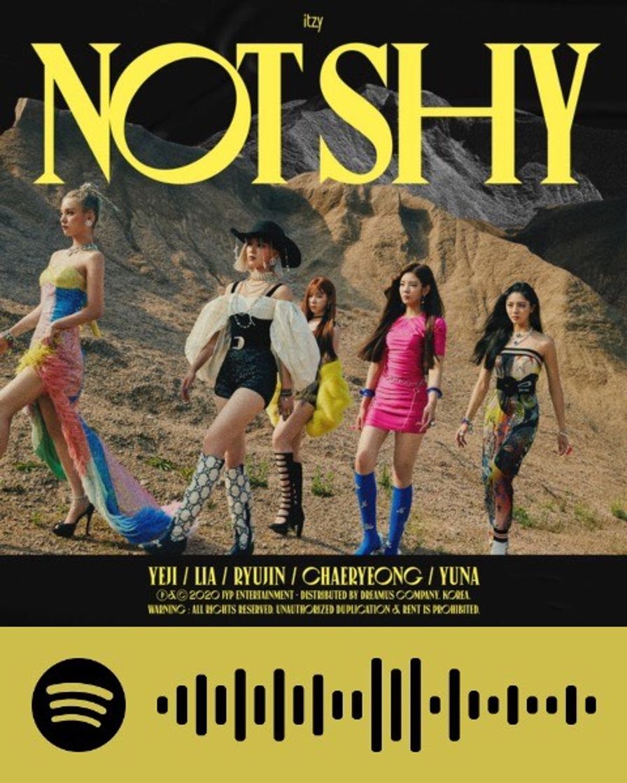 Canción Not Shy - ITZY