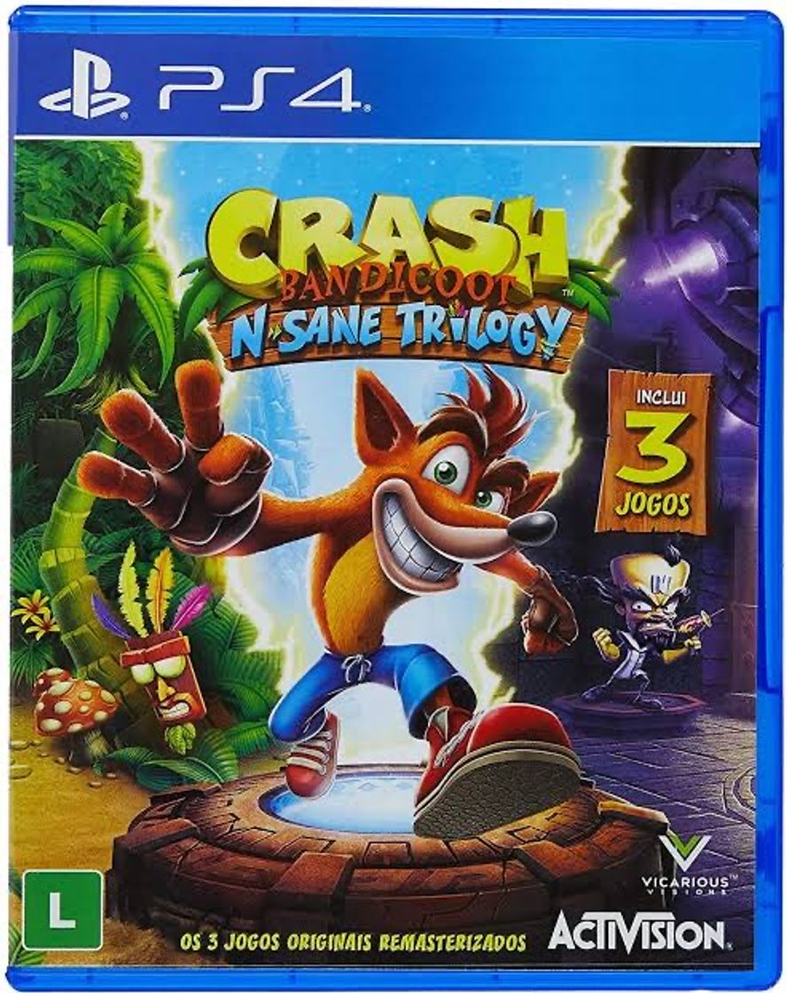 Videogames Crash Bandicoot N. Sane Trilogy