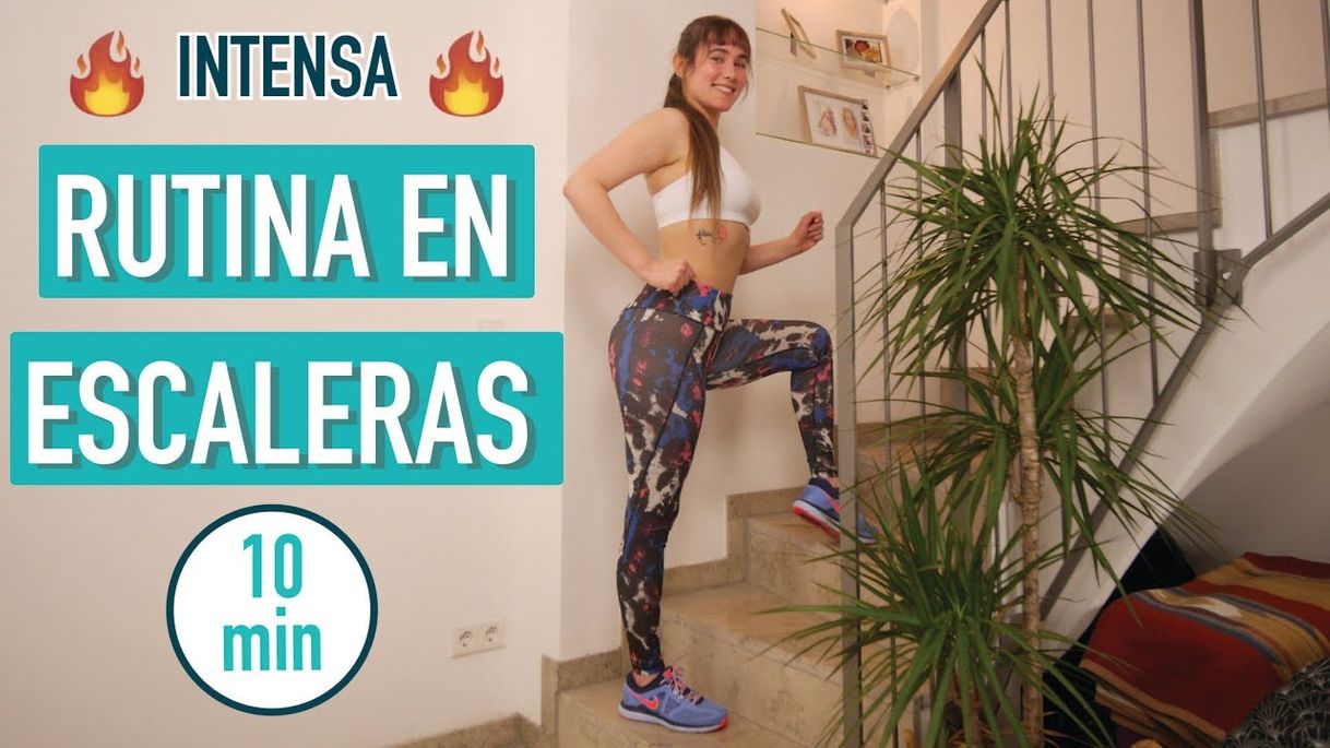 Moda Rutina en Escaleras | Cardio Intenso 10 min - YouTube