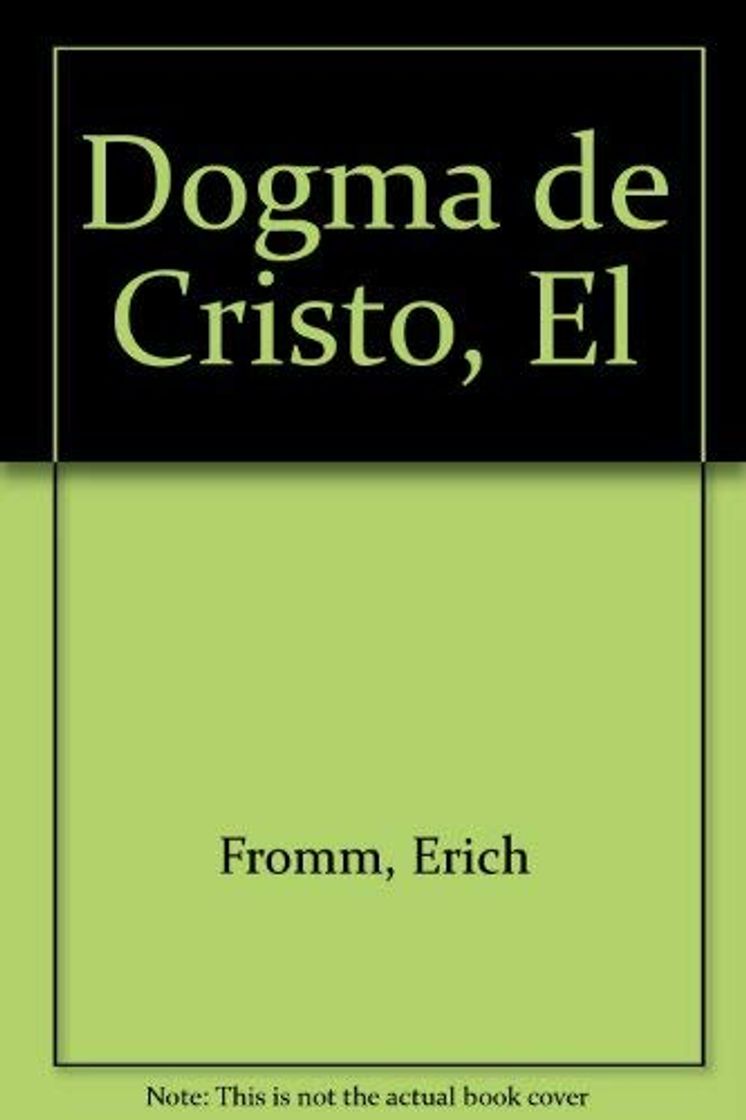 Book Dogma de cristo