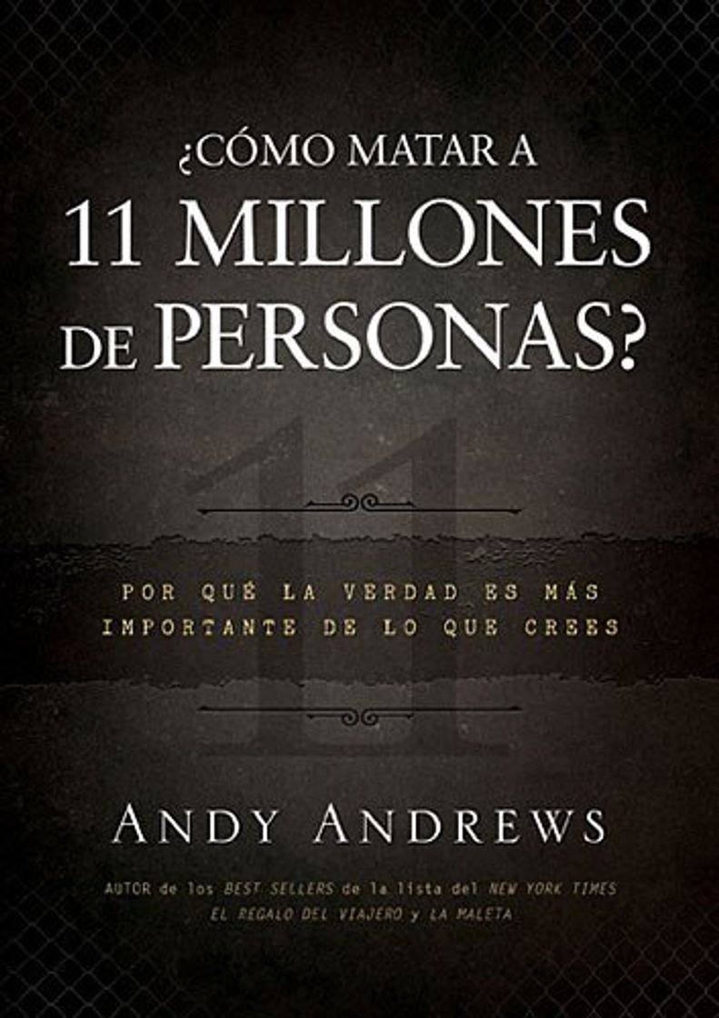 Book ¿cómo Matar a 11 Millones de Personas?