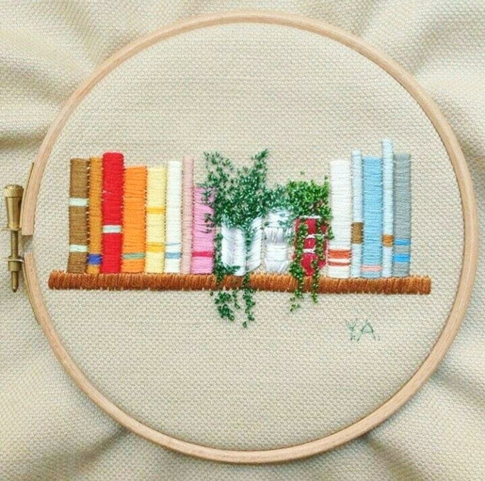 Social Bordado de Libros📚💖