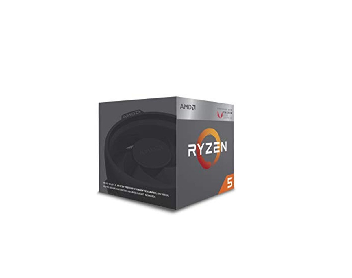 Electronic AMD Ryzen 5 2400G - Procesador con Radeon RX Vega11 Graphics (3.6