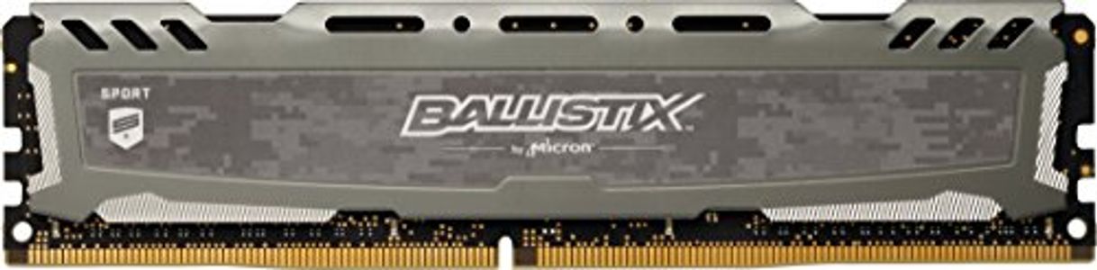 Product Crucial Ballistix Sport LT BLS8G4D26BFSBK 2666 MHz, DDR4, DRAM, Memoria Gamer para