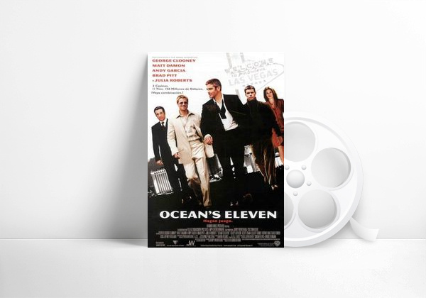 Película Ocean's Eleven. Hagan juego
