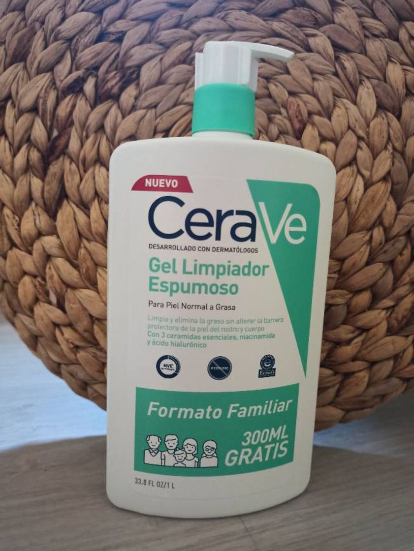 Belleza Espuma de limpieza hidratante CeraVe