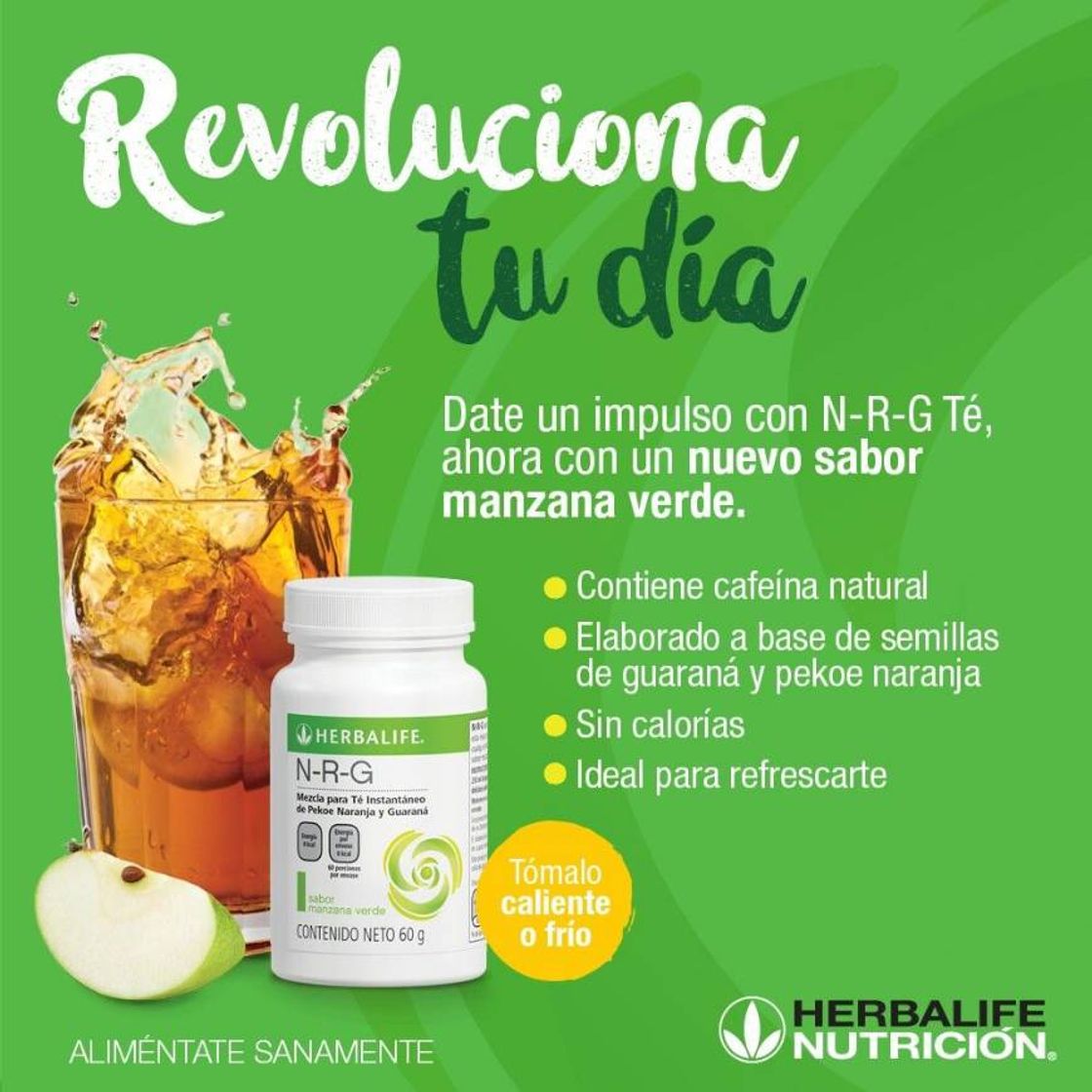 Moda Te termogenico, NRG Herbalife