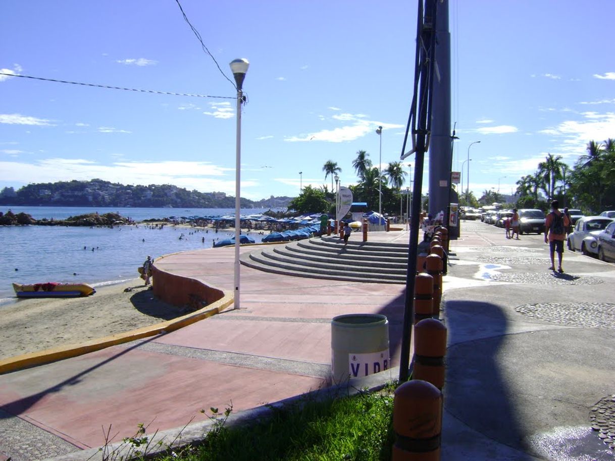 Lugar Playa Papagayo, Acapulco Gro