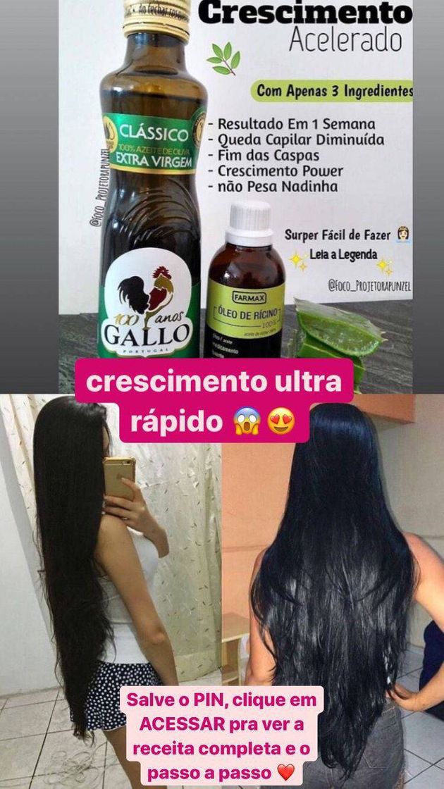 Moda Crescimento acelerado👱‍♀️