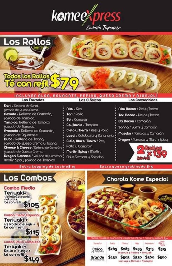 Restaurants Kome Express Pedregal