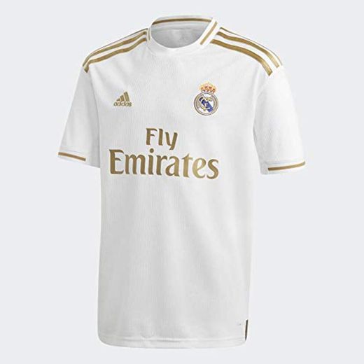 adidas Real Madrid Home Jersey Kids Camiseta de Manga Corta, Unisex Niños,