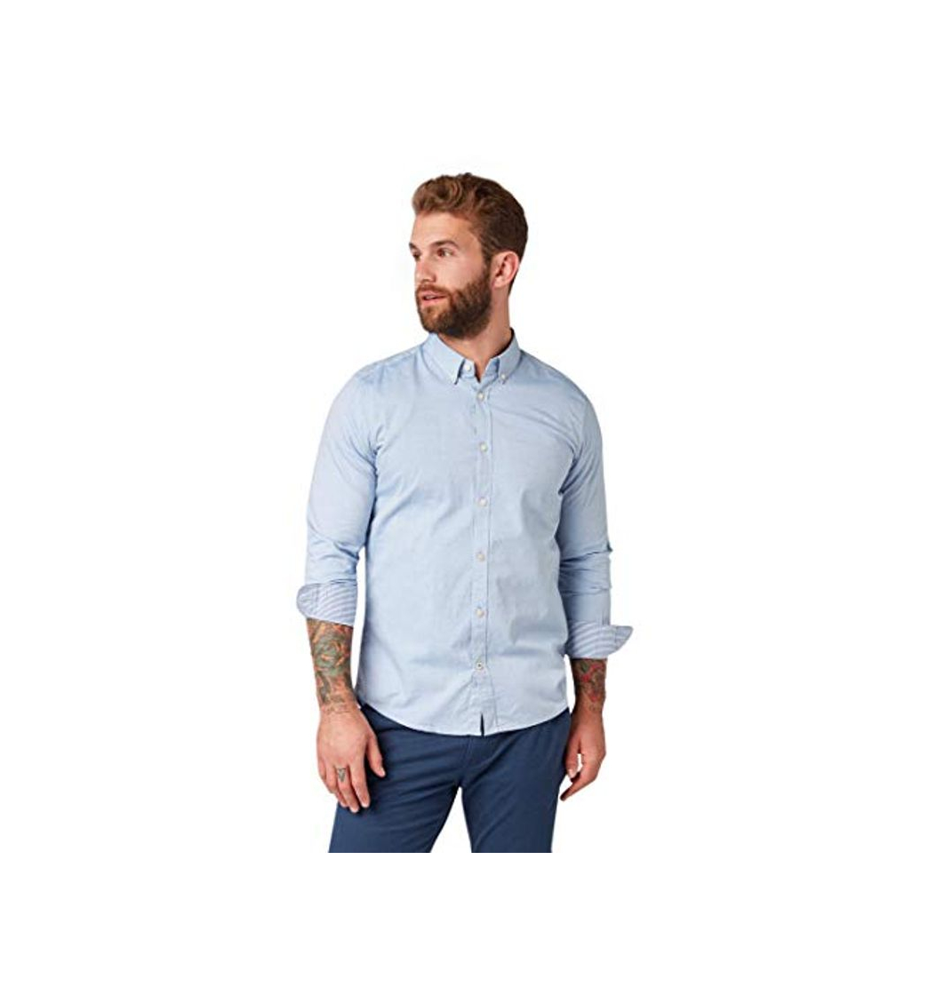Social Tom Tailor Casual 1008320 Camisa, Azul