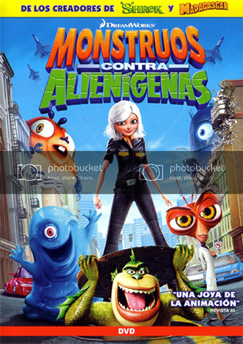 Movie Monstruos contra alienígenas