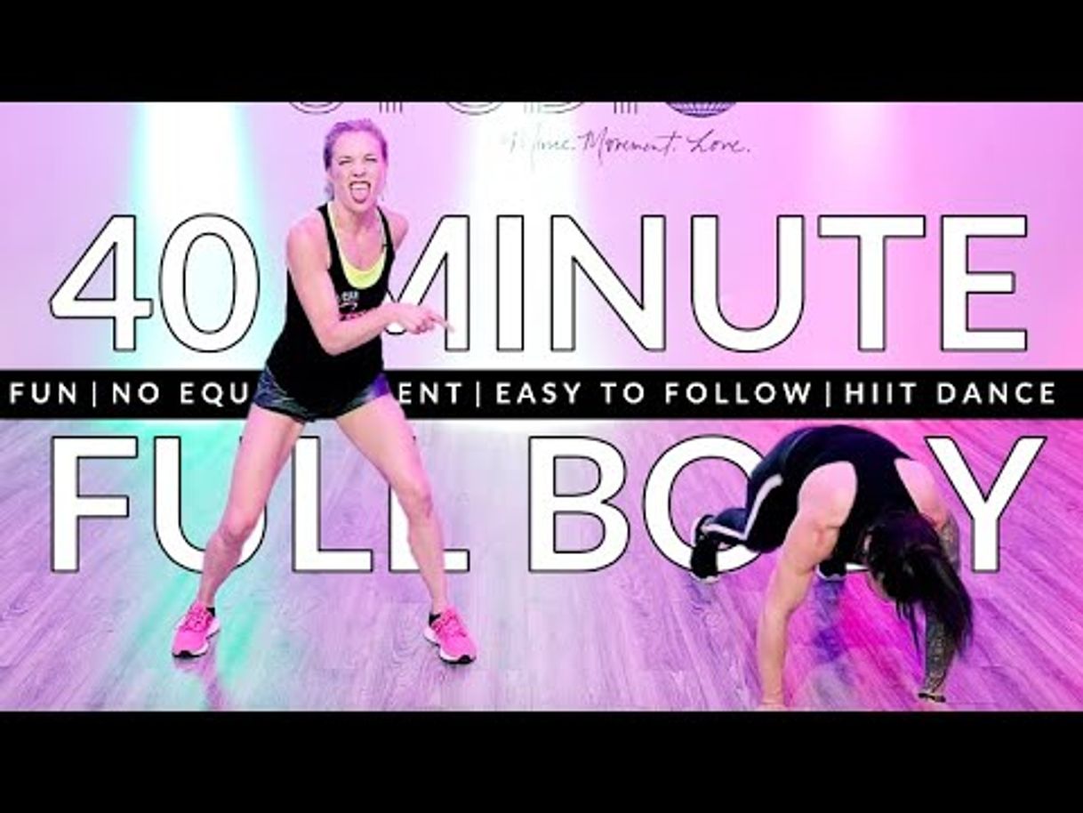 Fashion 40 Minute Full Body HIIT DANCE | No Equipment Needed 