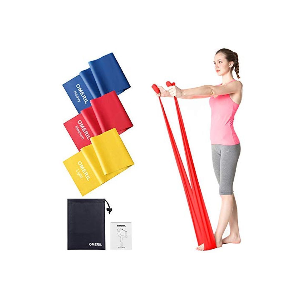 Social OMERIL Bandas Elasticas Fitness