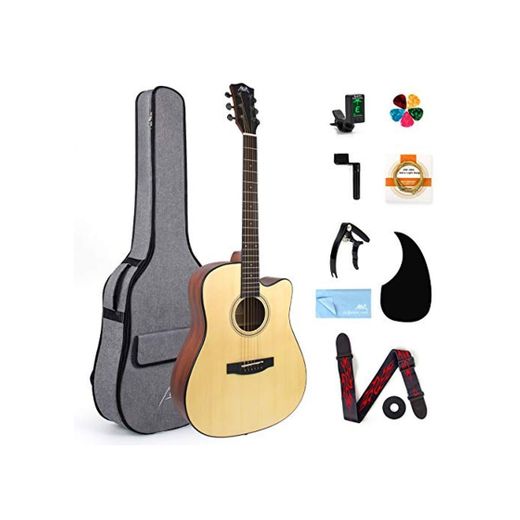 AKLOT Guitarra Acústica,4