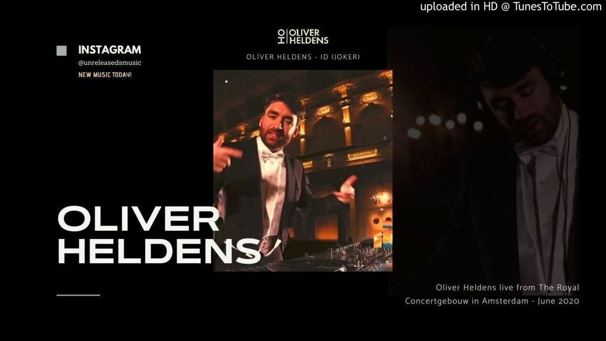 Moda Oliver Heldens live from The Royal Concertgebouw in Amsterdam ...