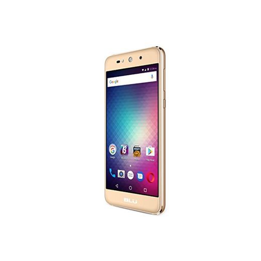 BLU Grand MAX -Smartphone Libre Doble SIM -Dorado