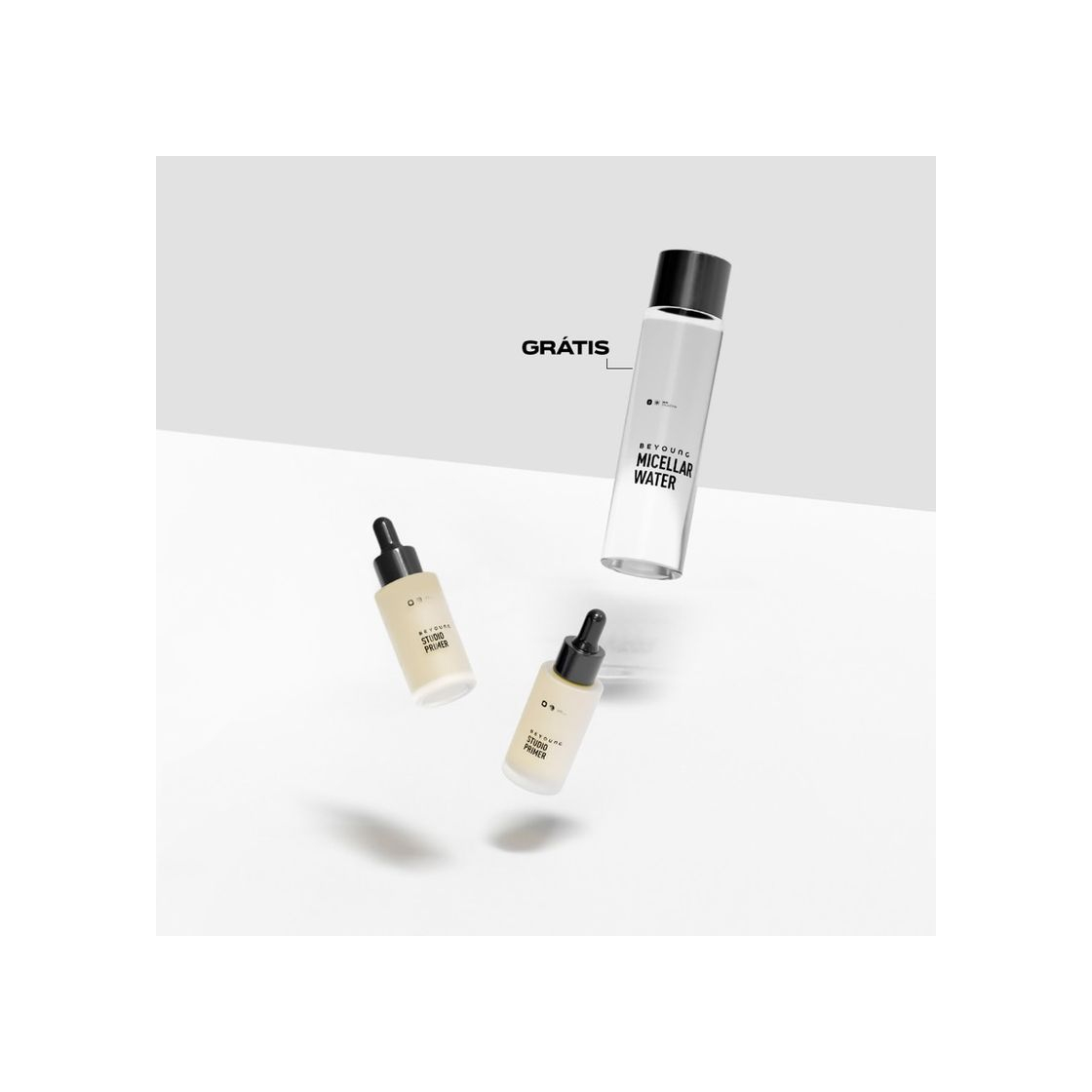 Social Primer e água micelar beyoung 