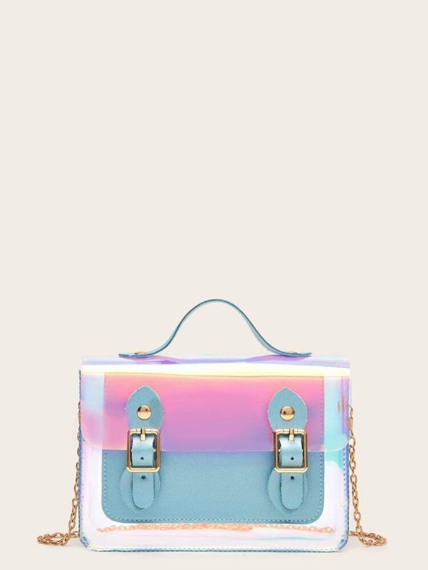 Fashion Bolsa holográfica 