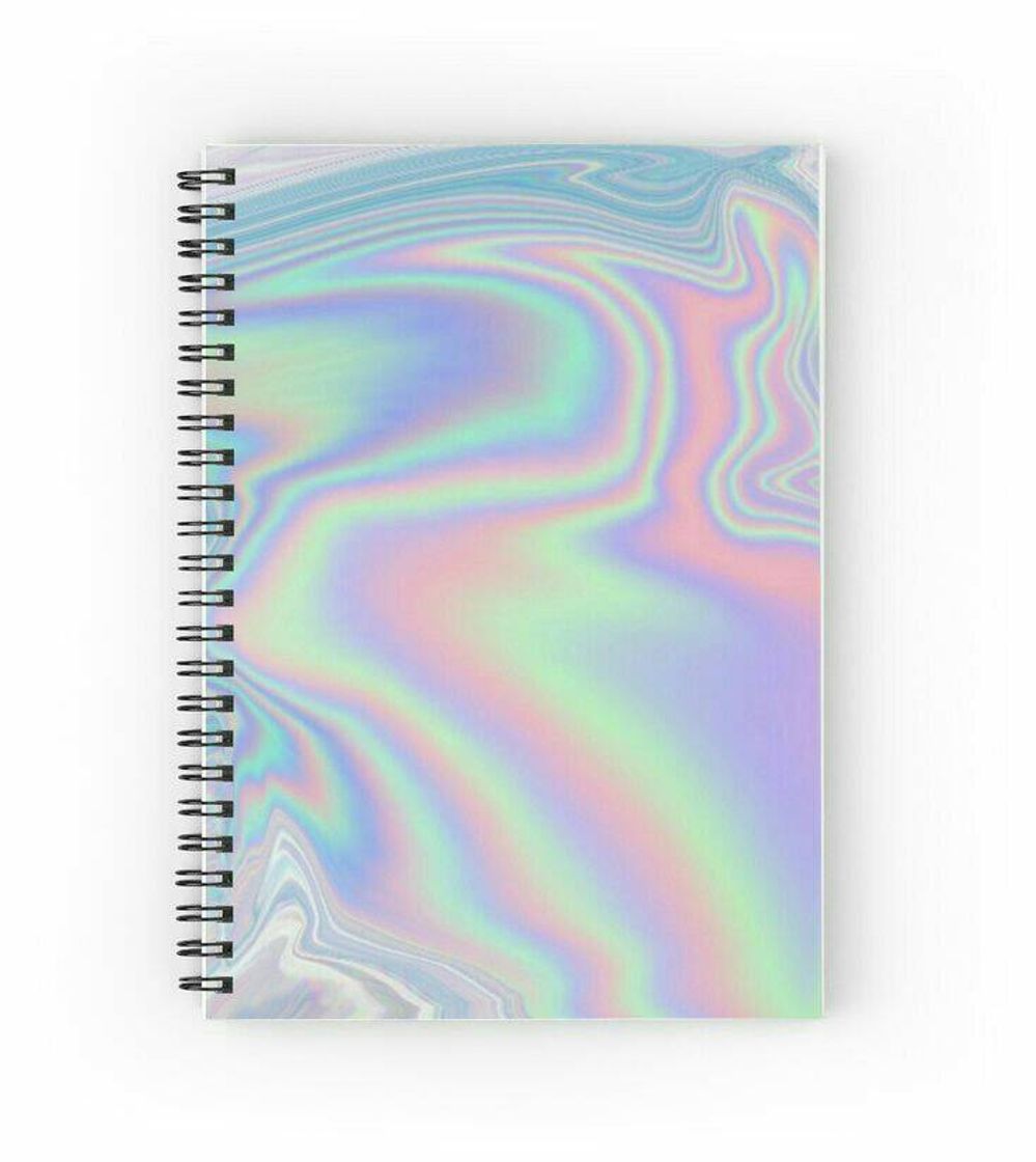 Moda Caderno holográfico 