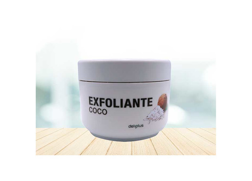 Deliplus Exfoliante corporal con coco Tarro 250 ml