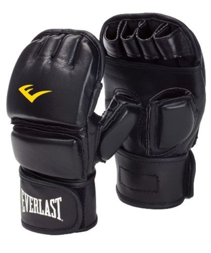Everlast Boxhandschuhe Martial Arts Closed Thumb Grappling Gloves Mesh Bag Guantilla MMA,