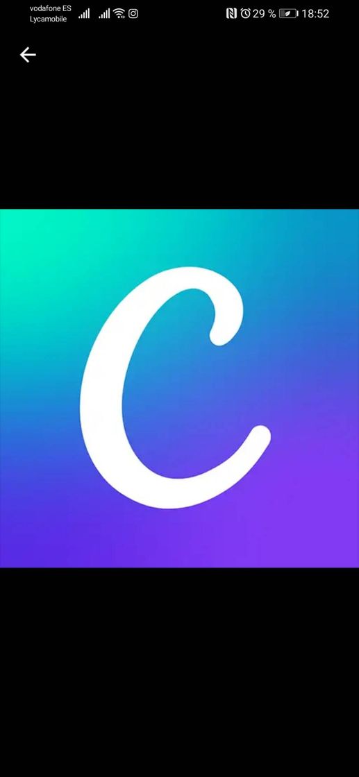 App Canva editor de imágenes 