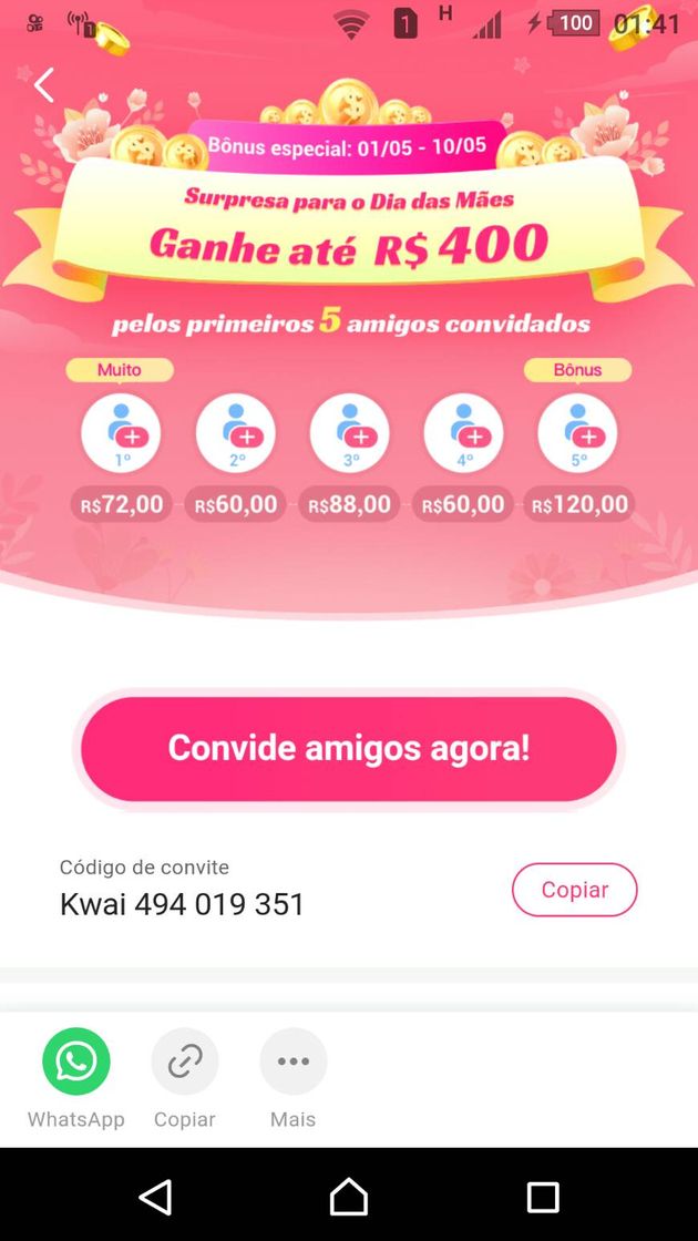 Fashion Ganhe até R$ 400,00 nessa promoção 